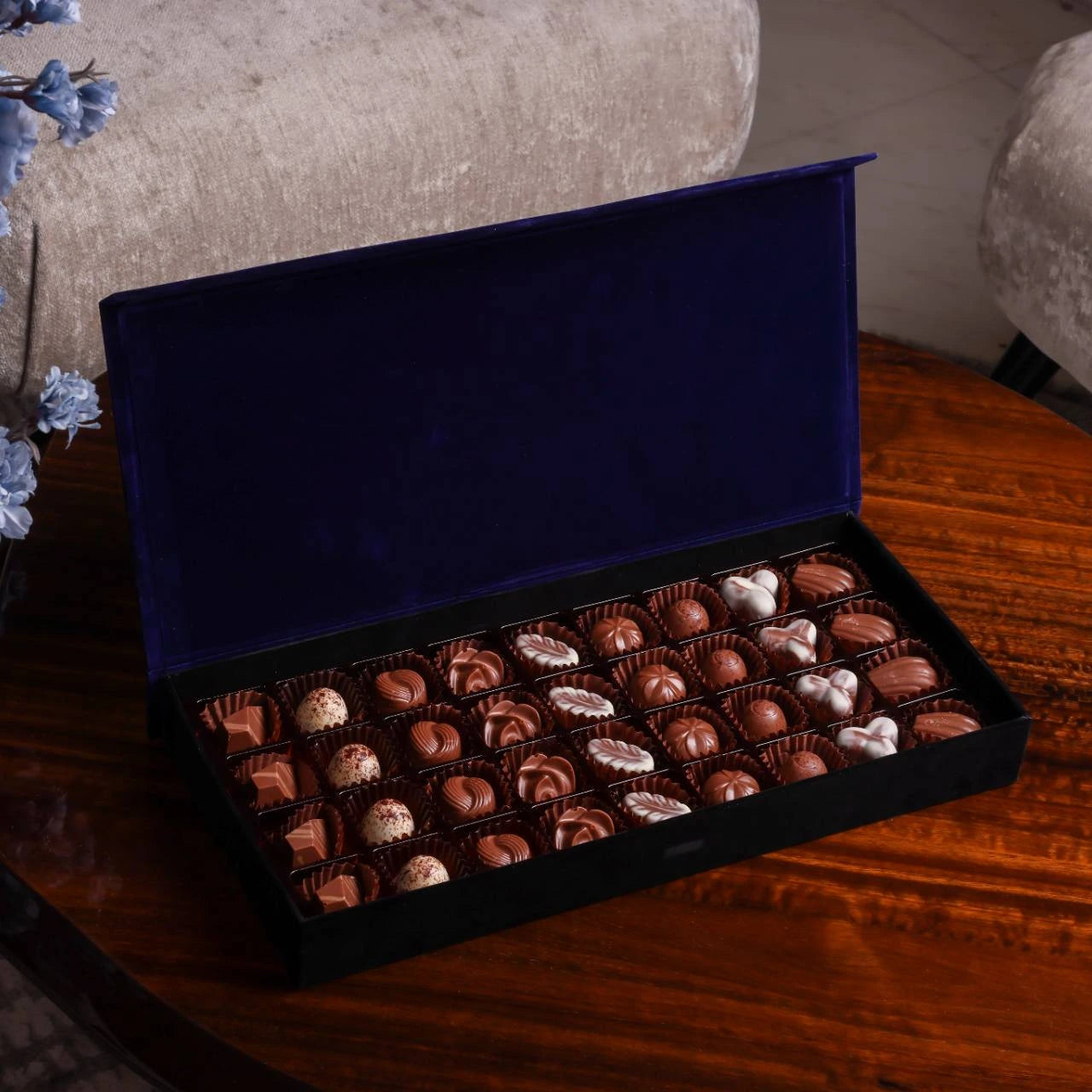 Violet Velvet Belgian Chocolate Box