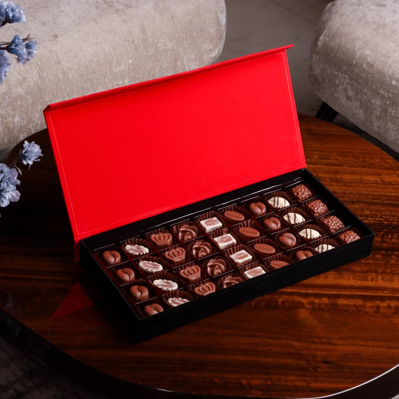 Red Velvet Belgian Chocolate Box