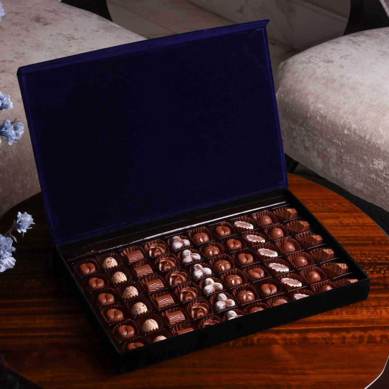 Violet Velvet Belgium Chocolate Box L