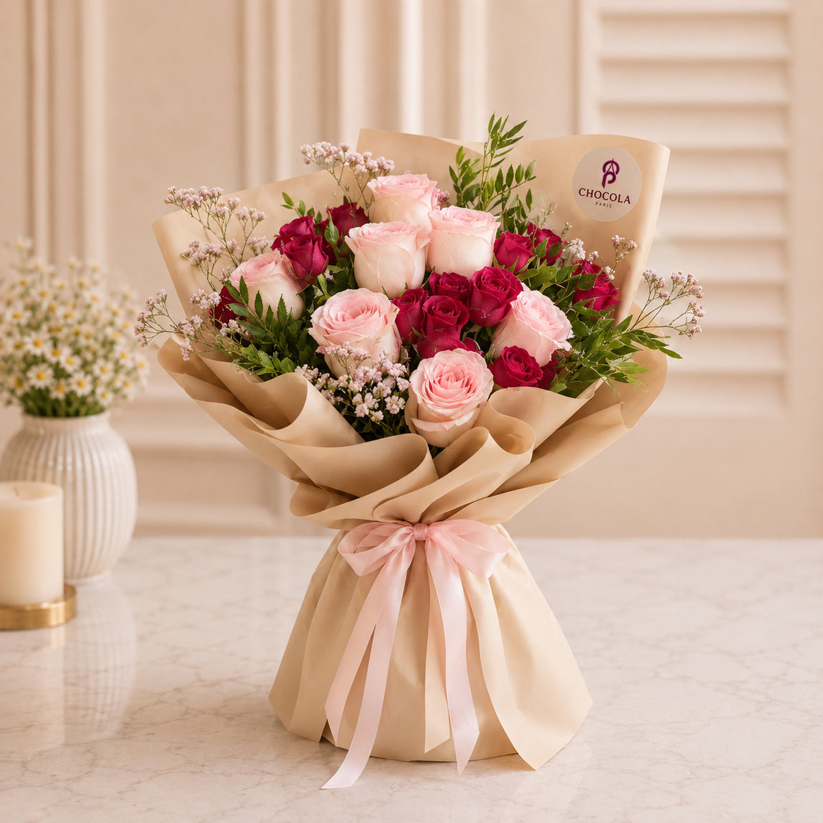 Rosy Romance Bouquet