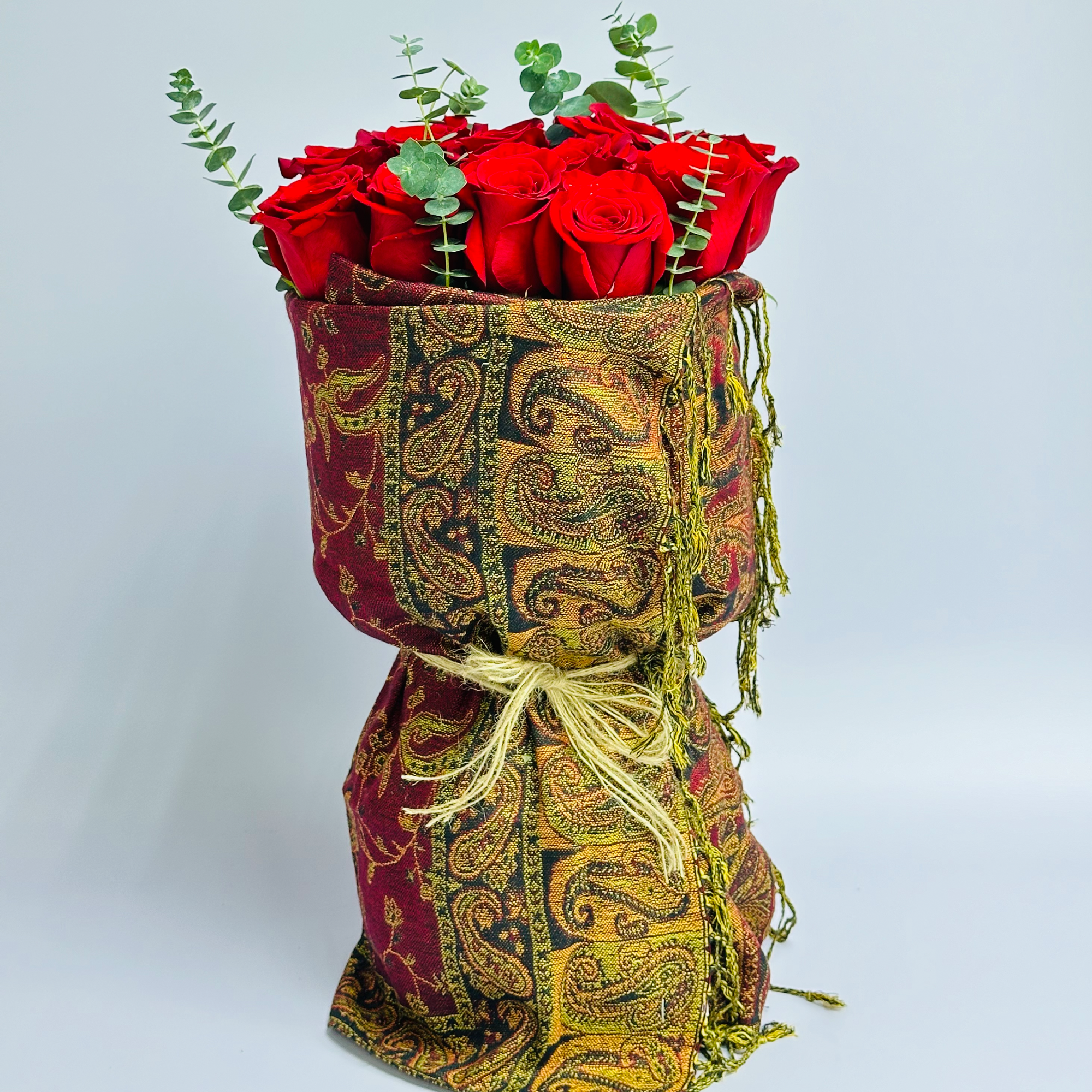 Blush of red roses