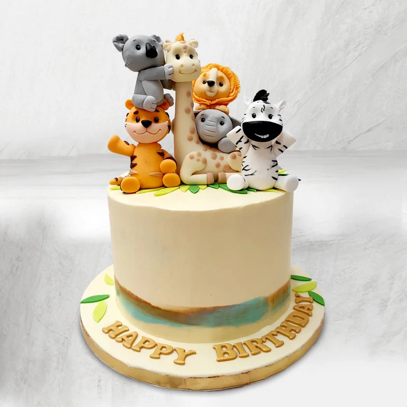 Wild Safari Party Cake