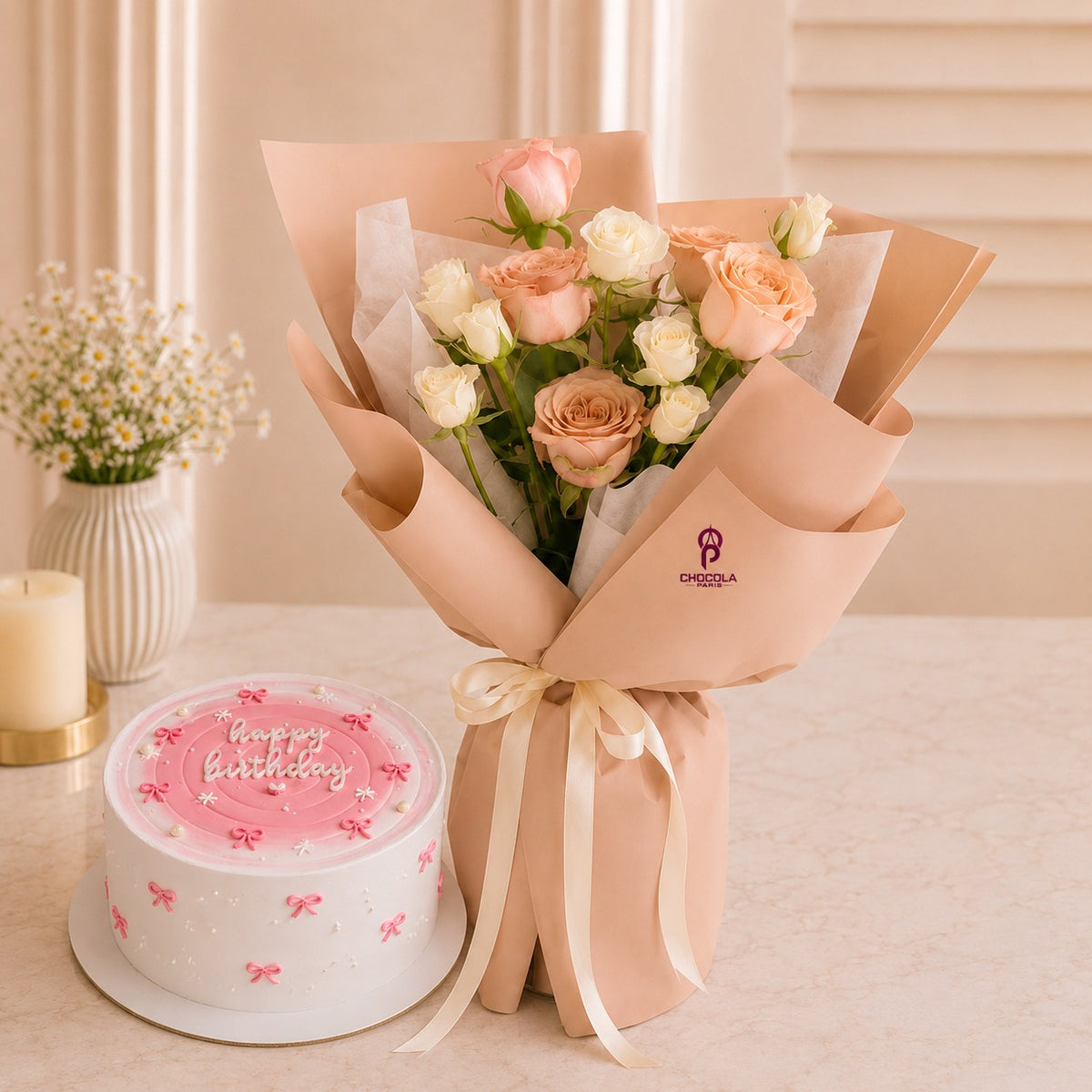 Blush Harmony Birthday Set