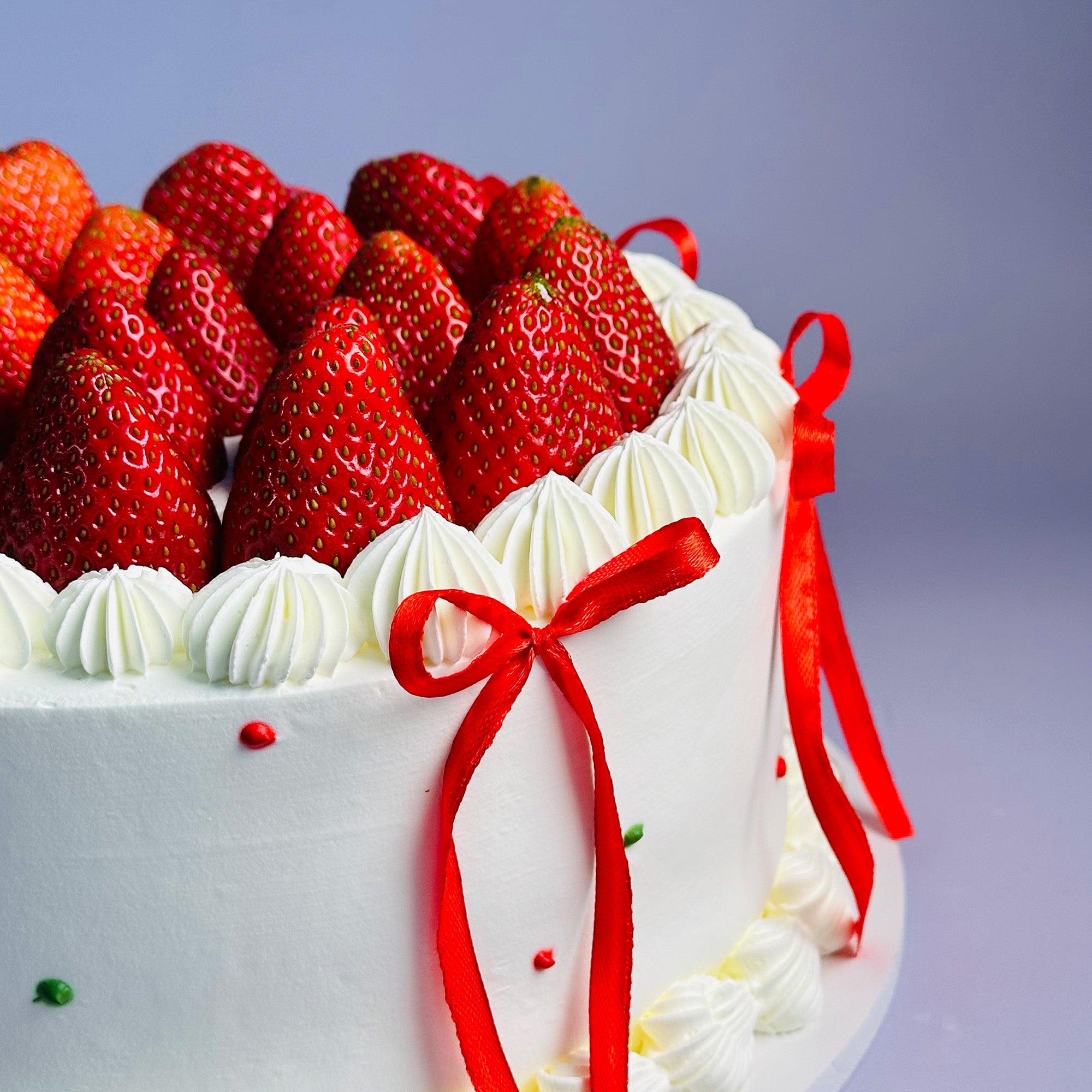 Royal Strawberry Affair Cake