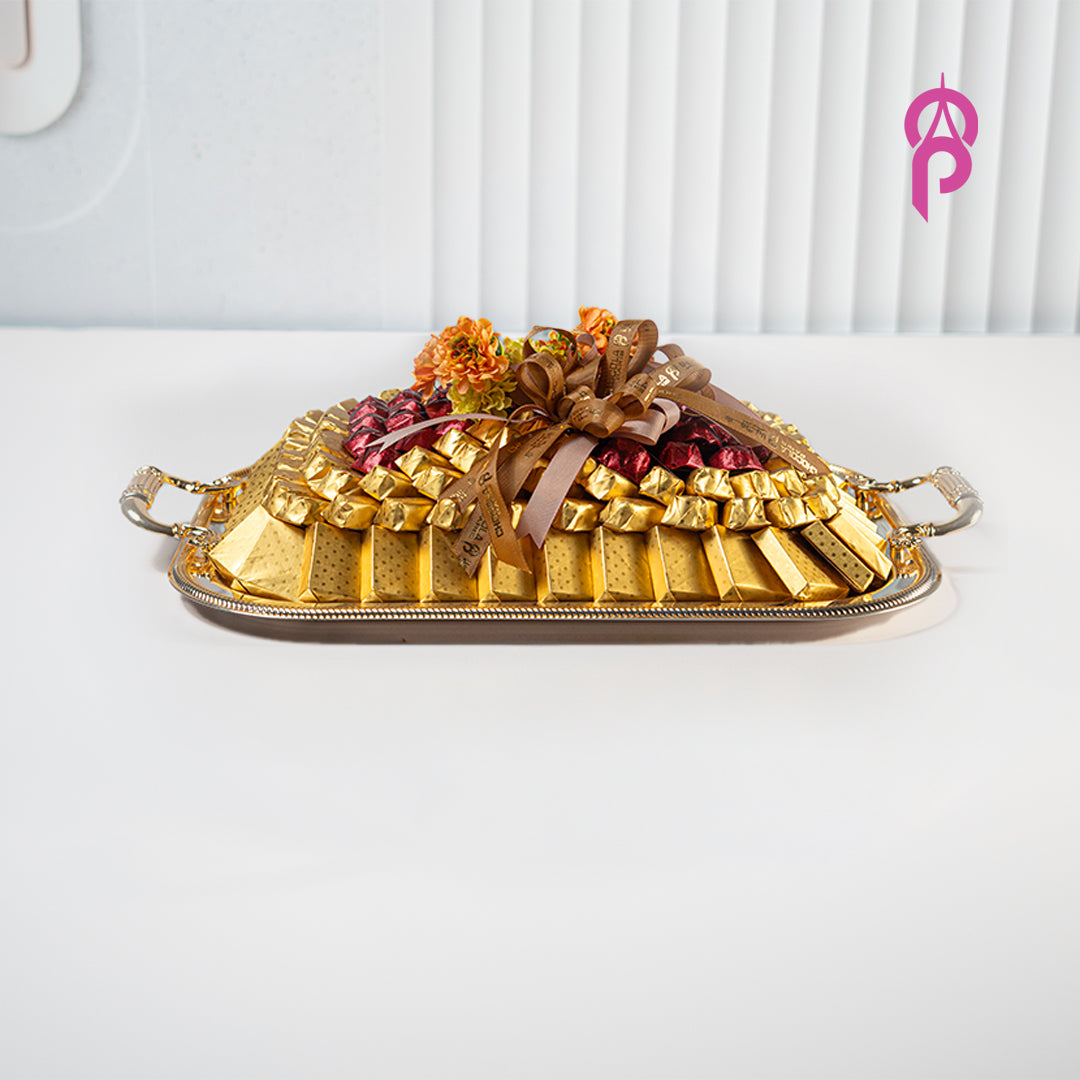 Belgian Chocolate Golden Tray