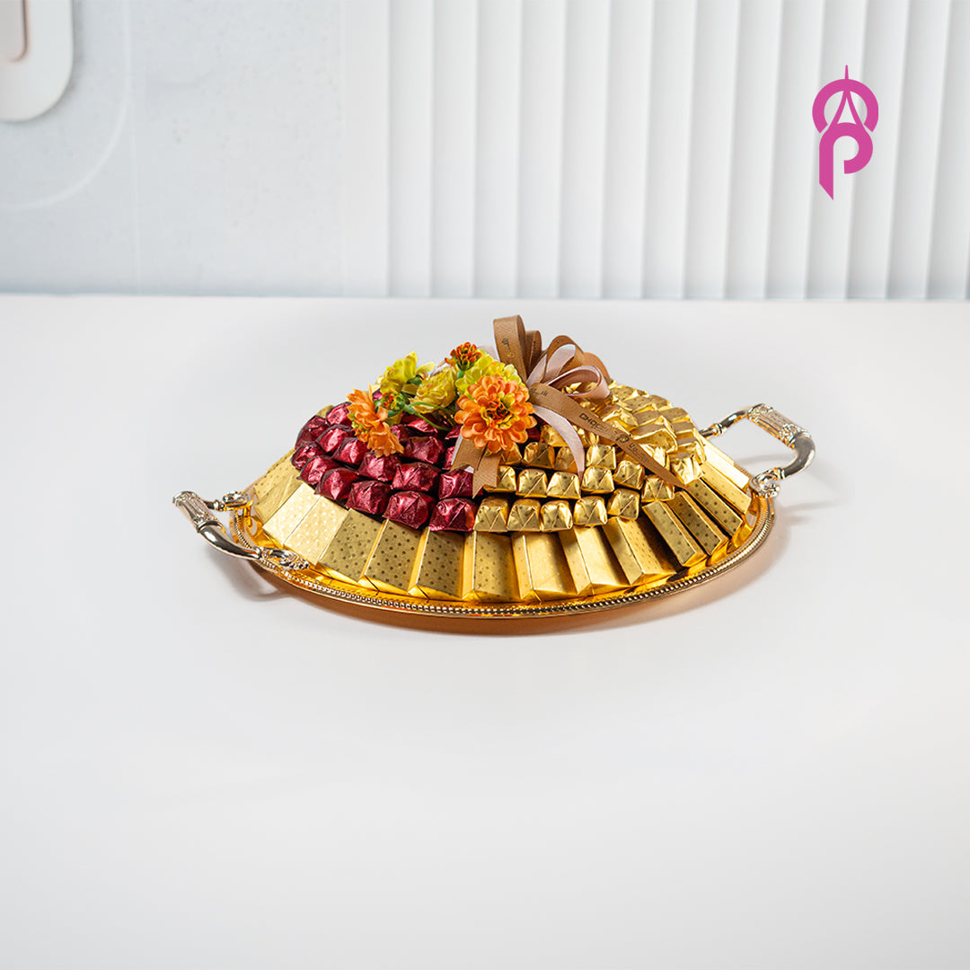 Belgian Chocolate Golden Tray