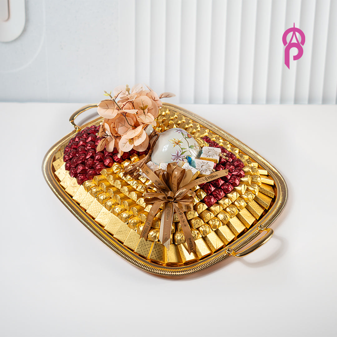 Belgian Chocolate Golden Tray