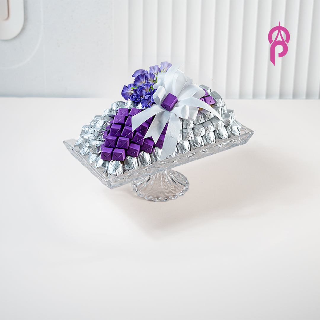 Belgian Chocolate Crystal Tray