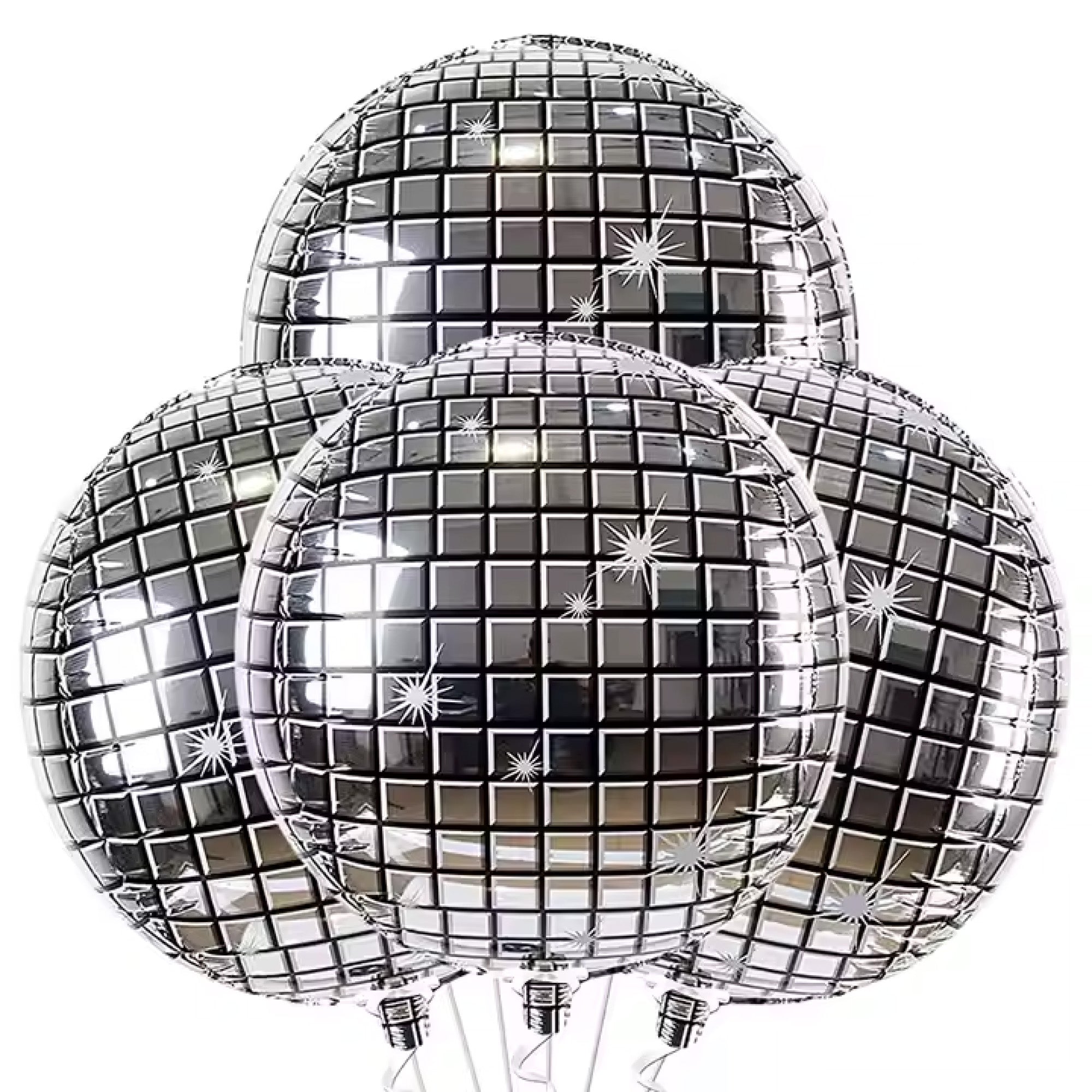 Big disco ball balloons