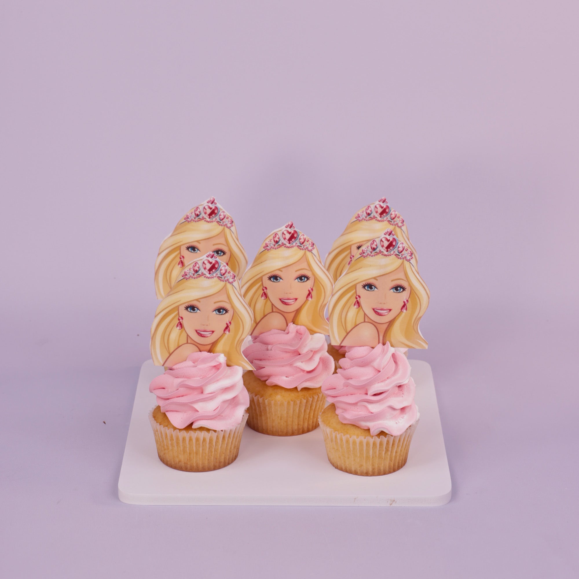 Hello Barbie Cake and Cupcakes