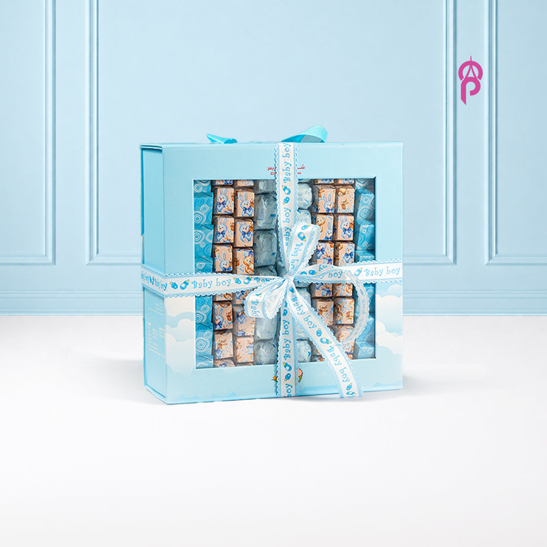 Baby Blue Premium Belgian Chocolate Box