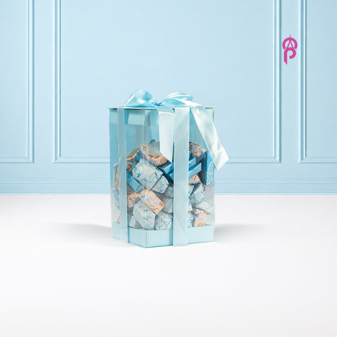 Baby Blue Premium Belgian Chocolate Hamper