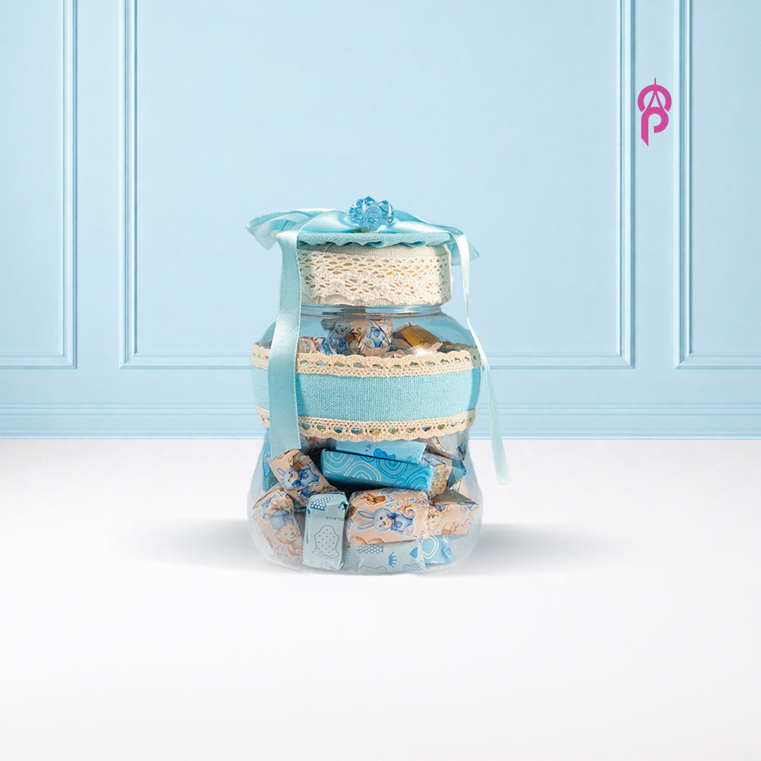 Baby Blue Premium Belgian Chocolate Hamper