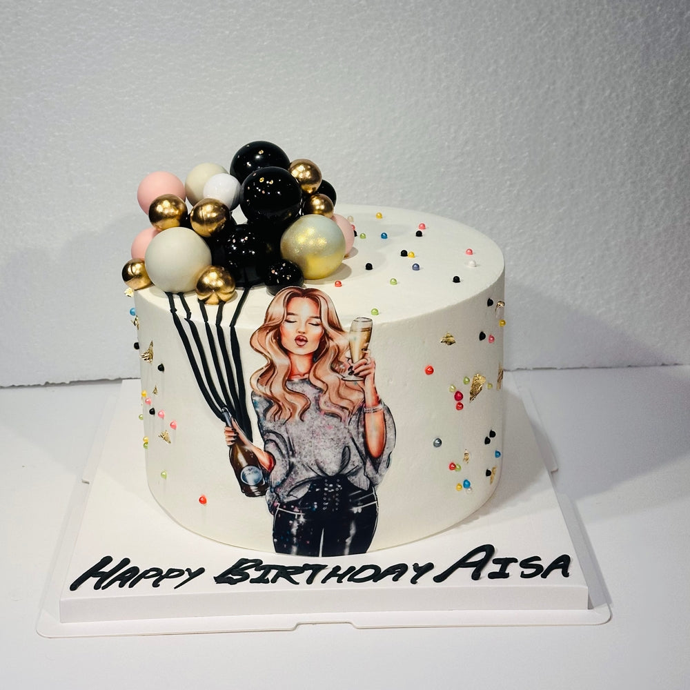 Sweet Teen Birthday Cake