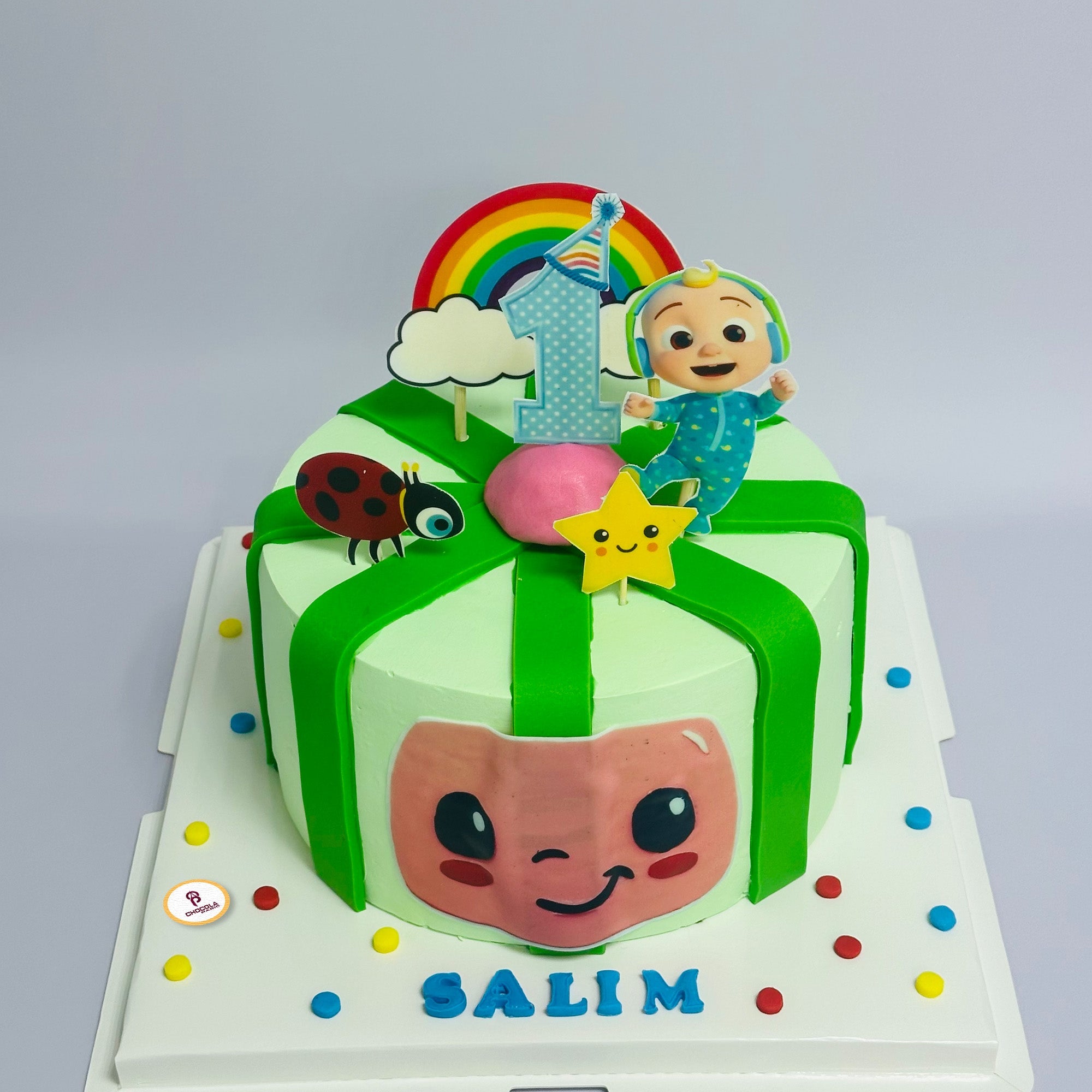Tasty Cocomelon Extravaganza cake