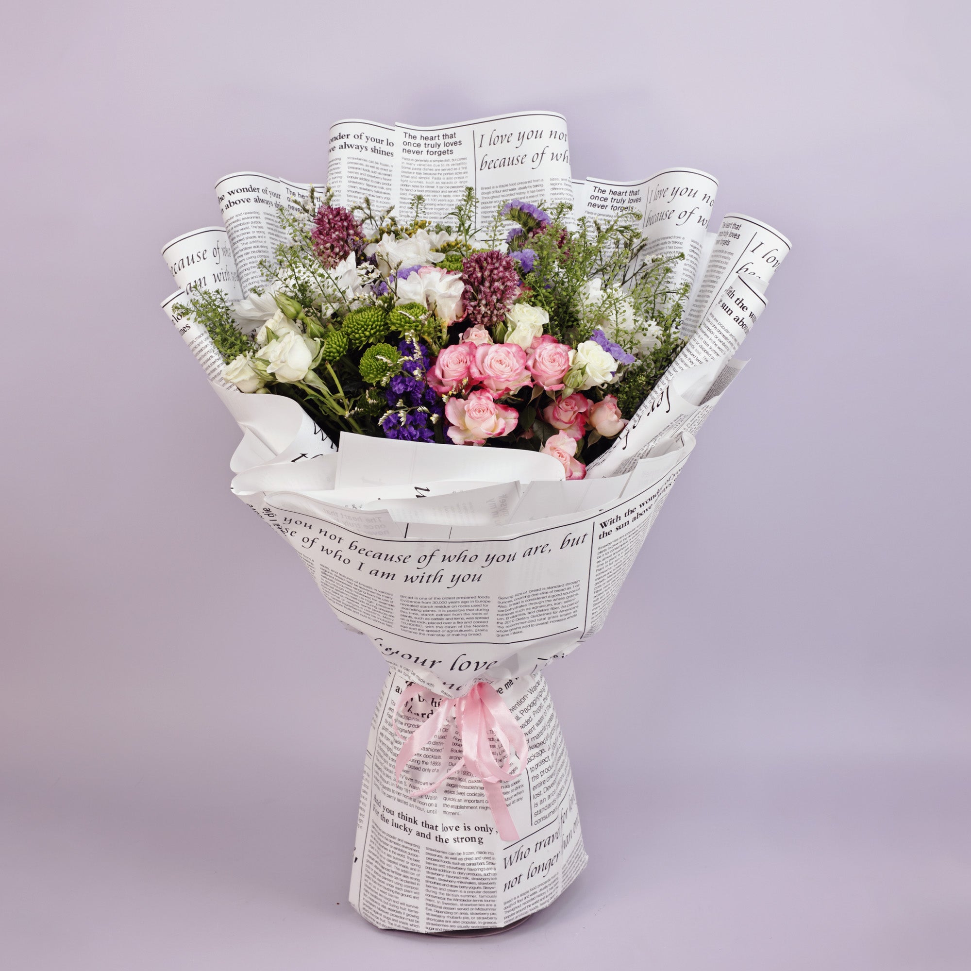 Blushing Petals Floral Elegance