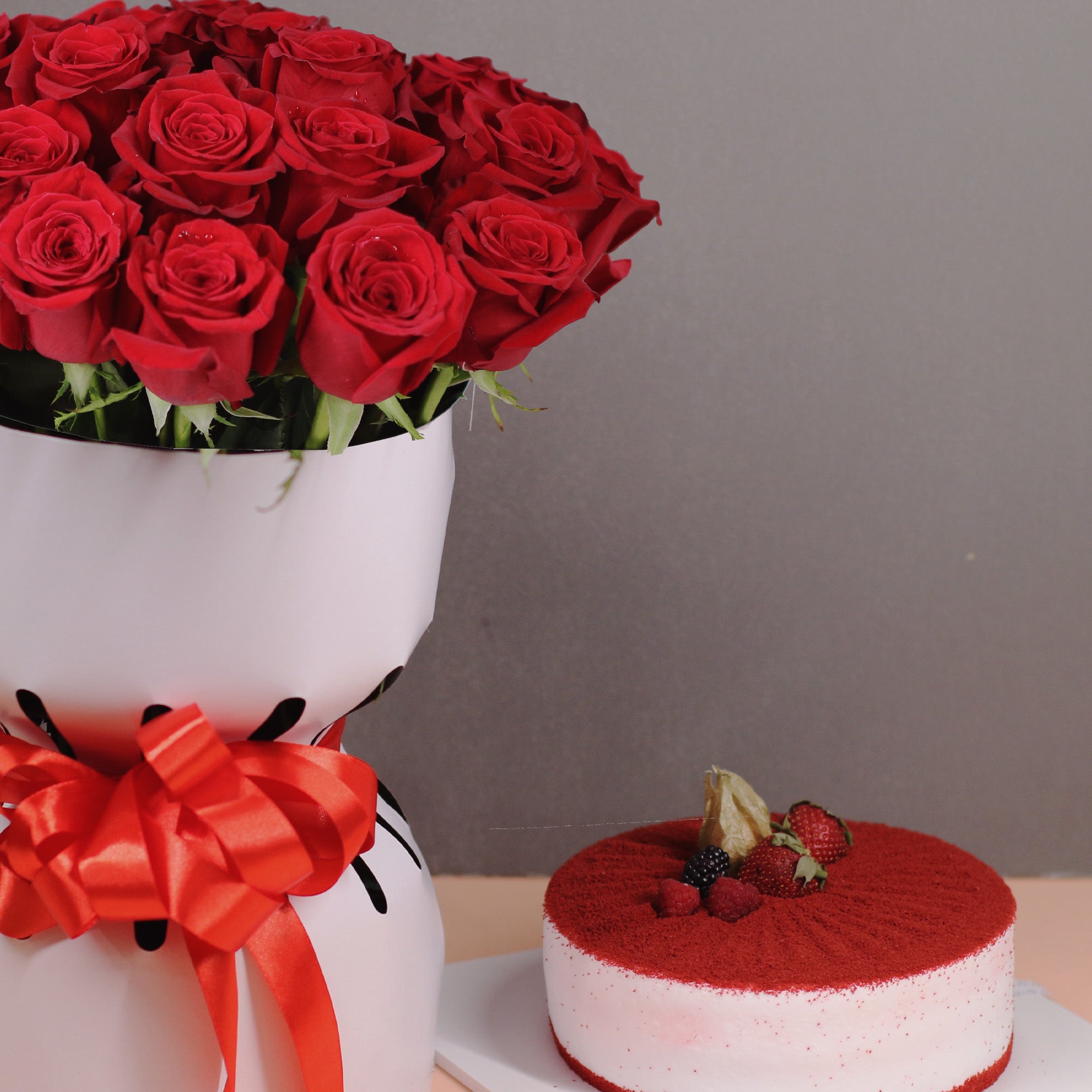 Red Roses and Red Velvet Delight