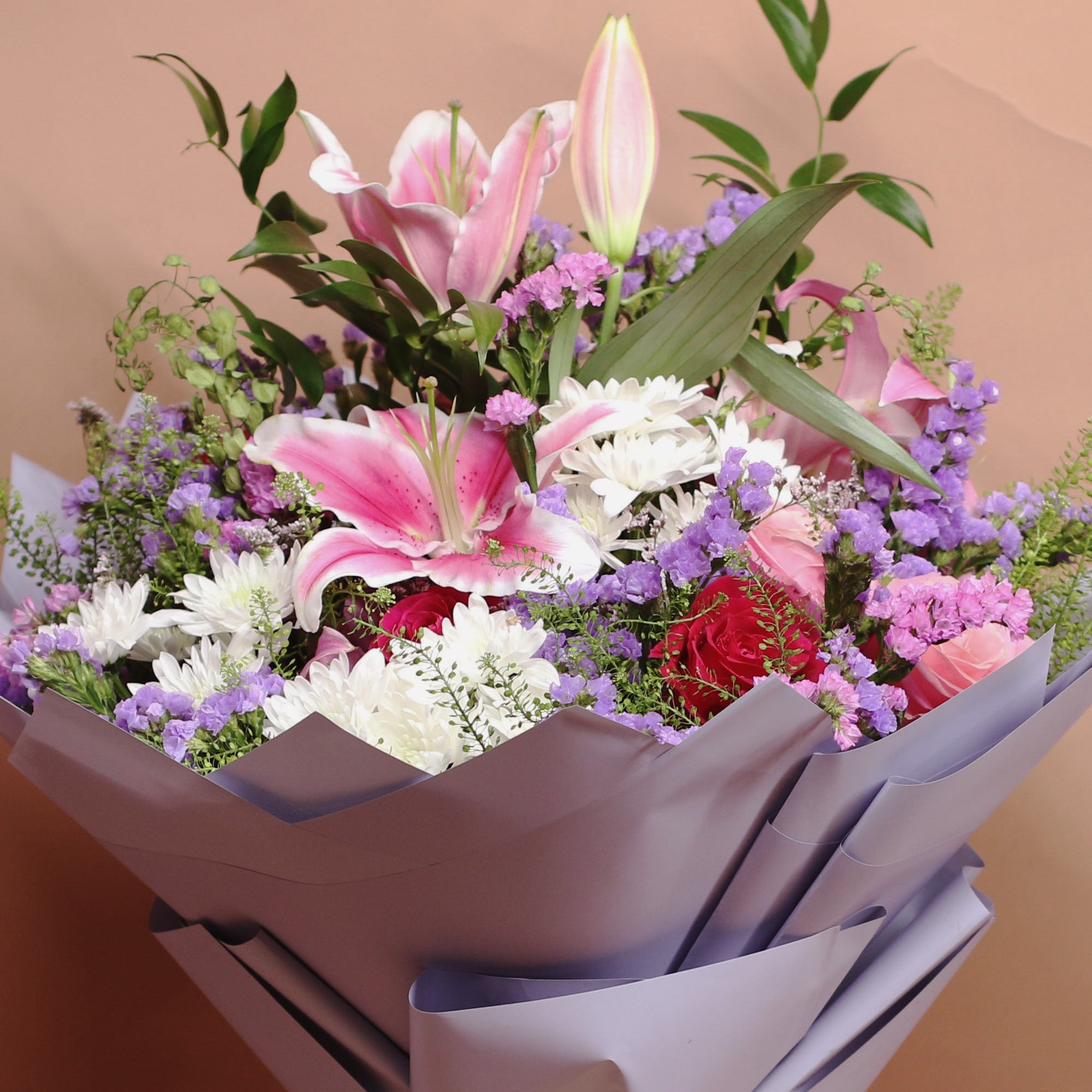 Glittery Love Flower Bouquet