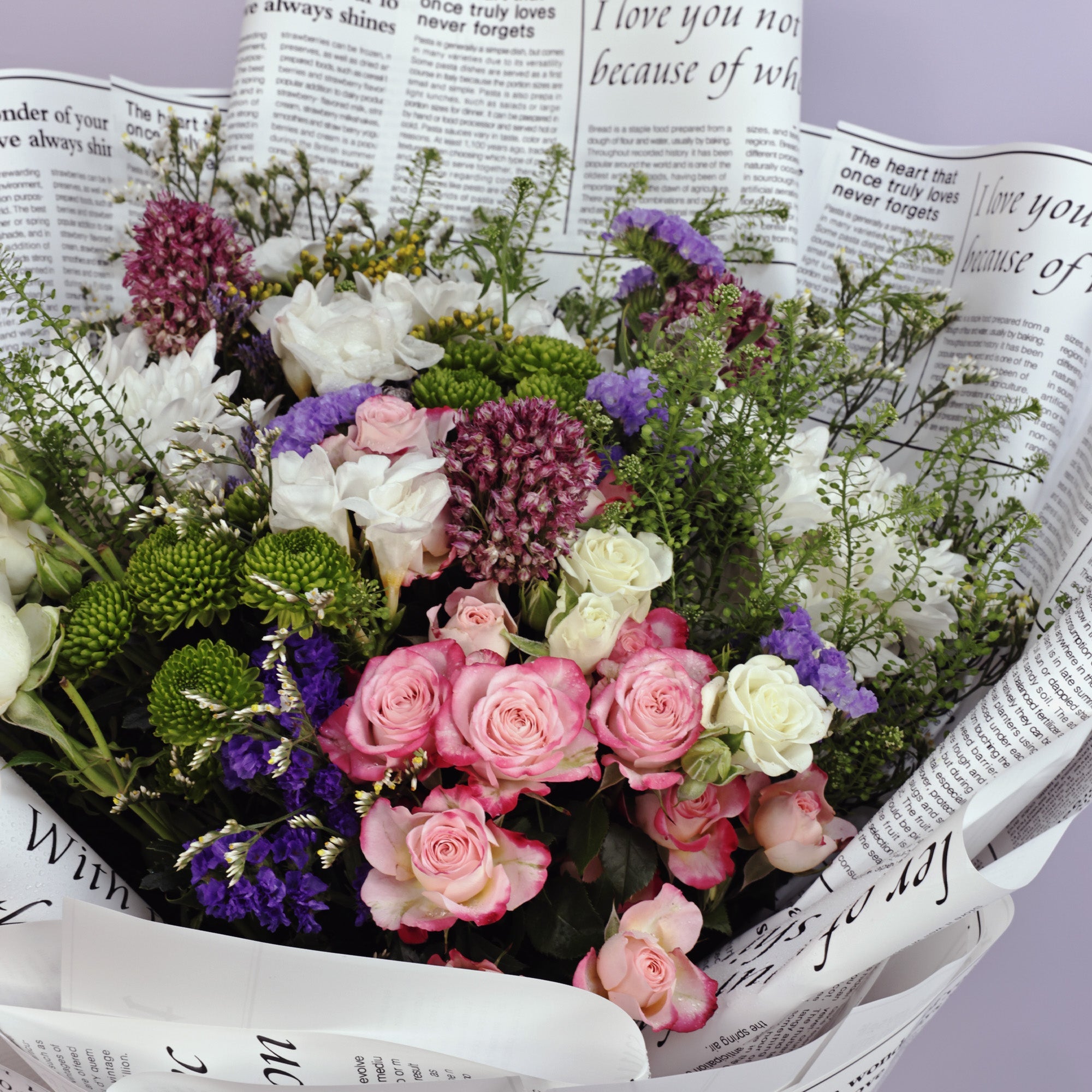 Blushing Petals Floral Elegance
