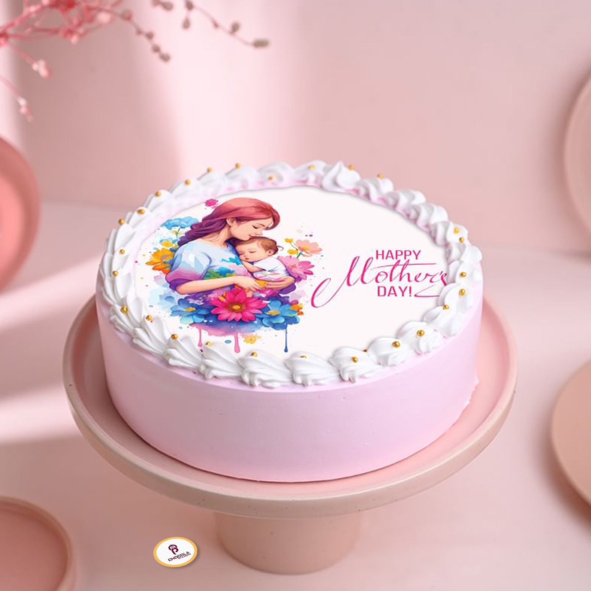 Happy Mother’s Day Photo Cake