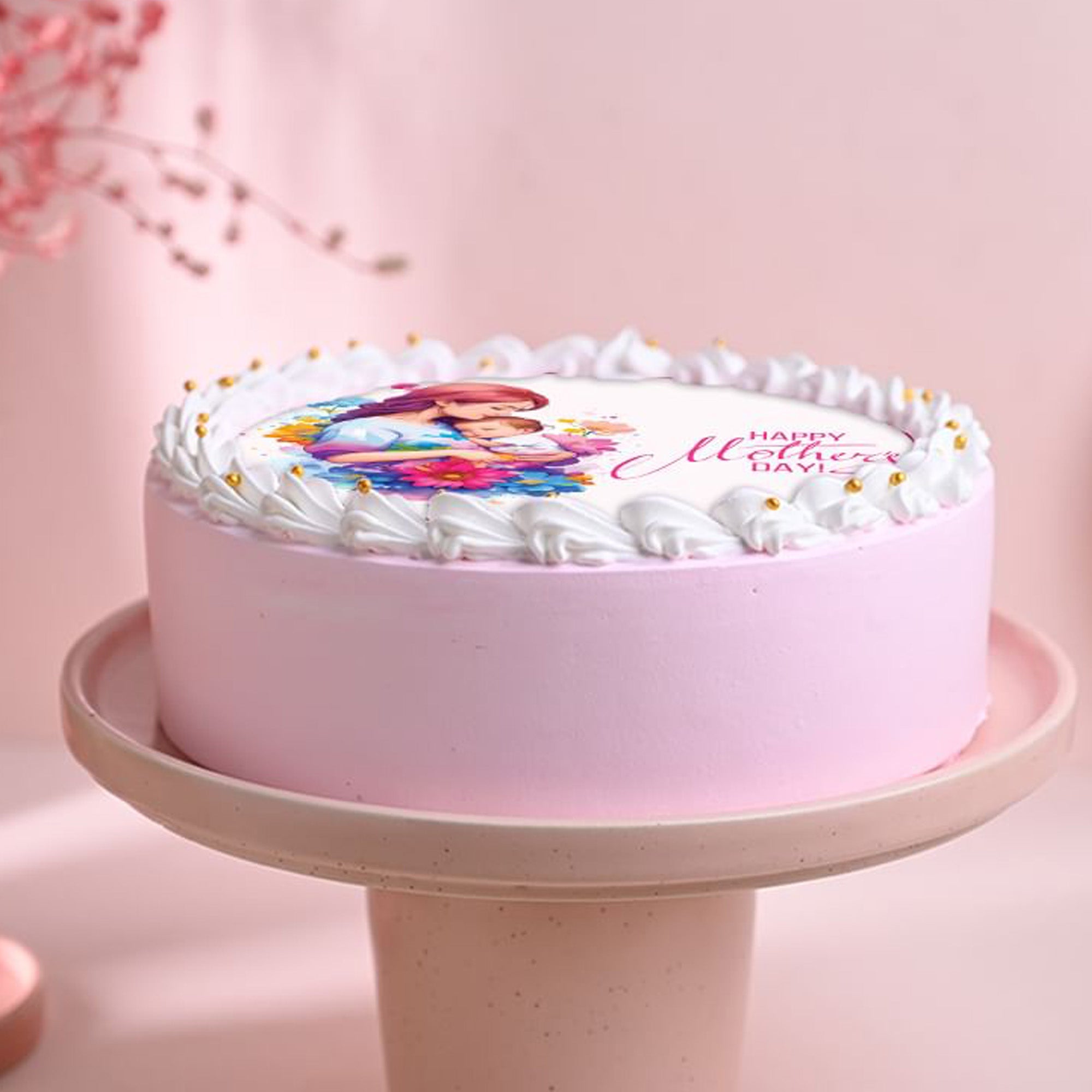 Happy Mother’s Day Photo Cake