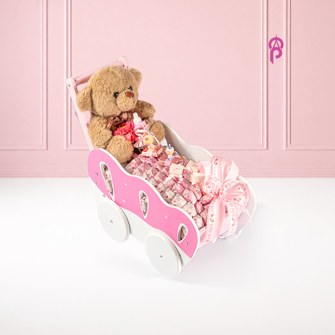 Baby Pink Premium Belgian Chocolate Hamper