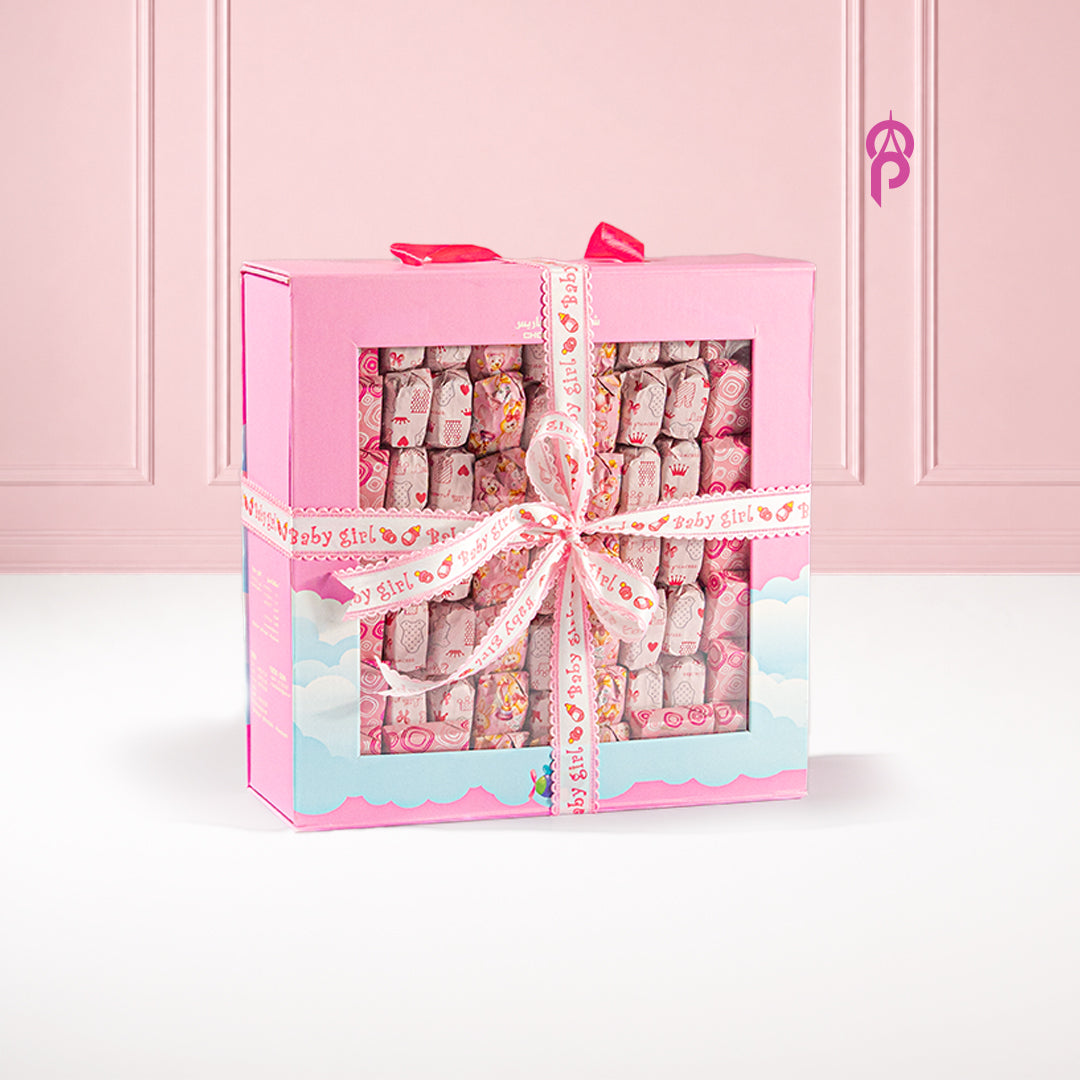Baby Pink Premium Belgian Chocolate Box