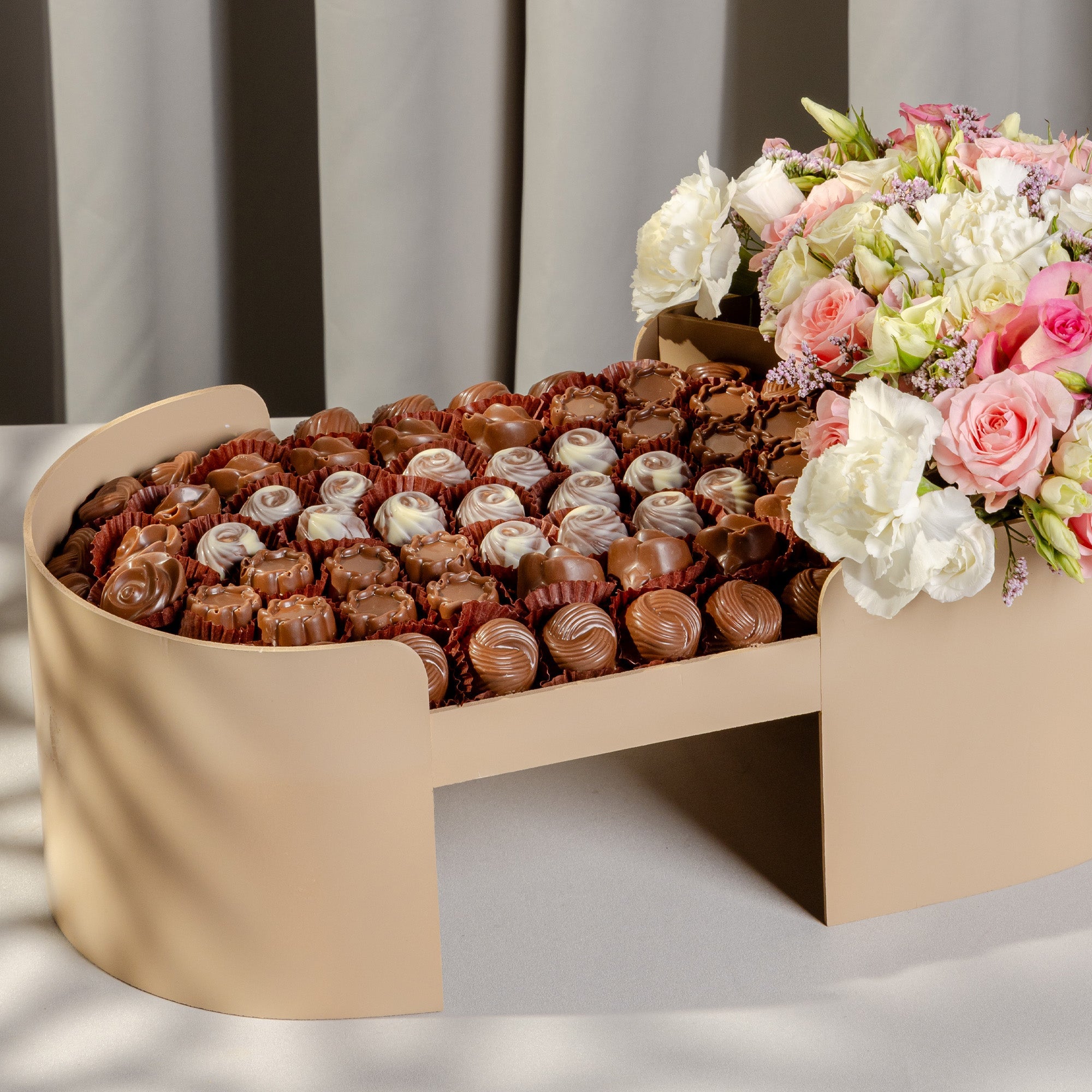 Prestige Sweets and Floral Hamper