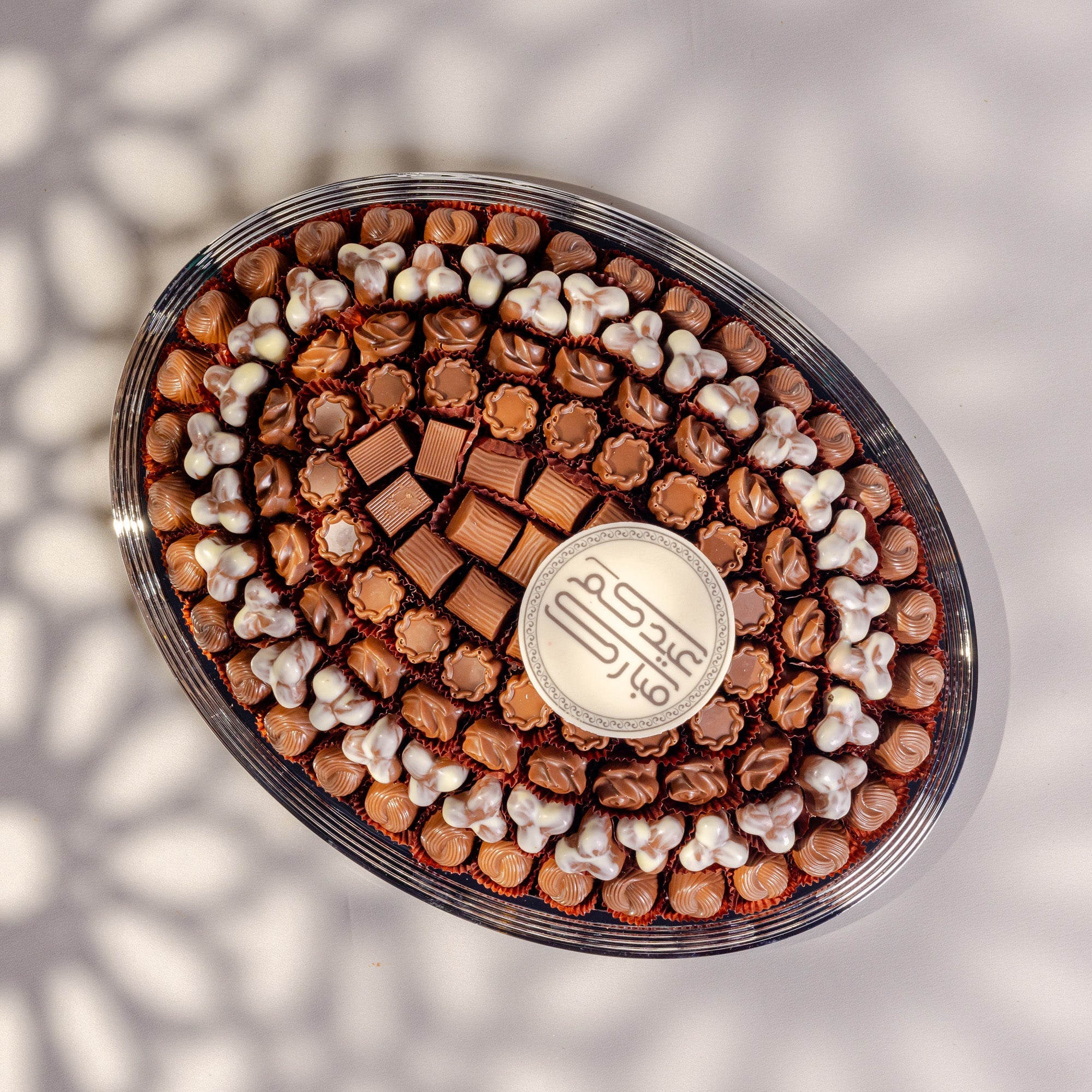Heavenly Belgian Eid Chocolates tray