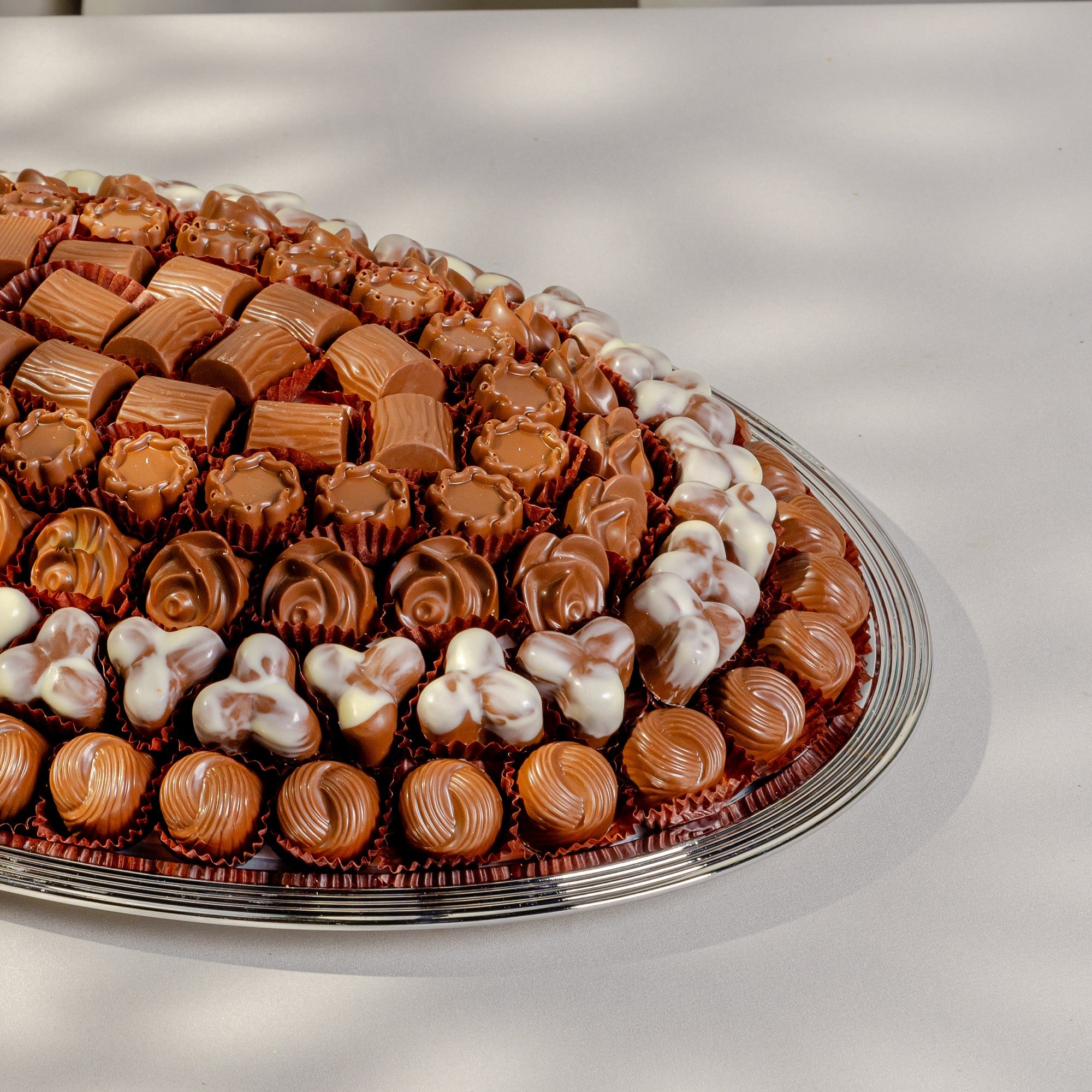 Heavenly Belgian Chocolate Tray