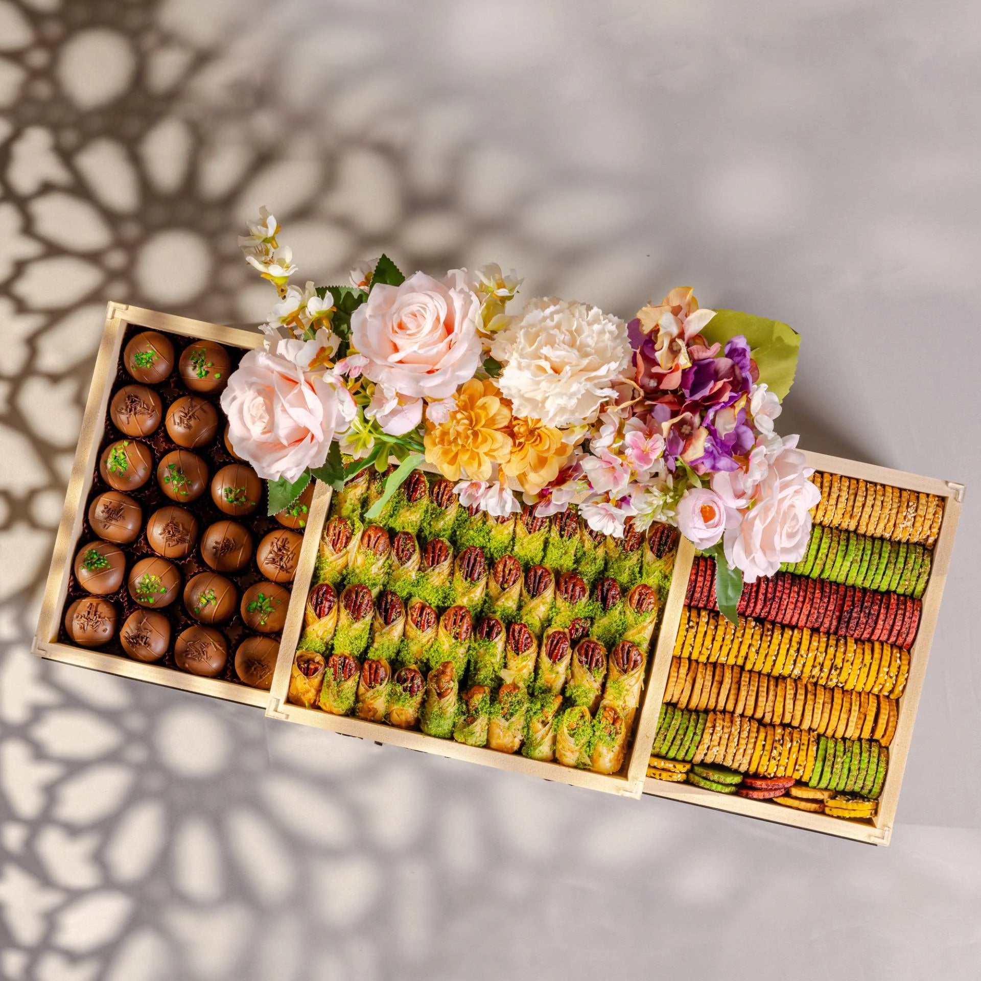 Arabic Sweets 3 in 1 Box