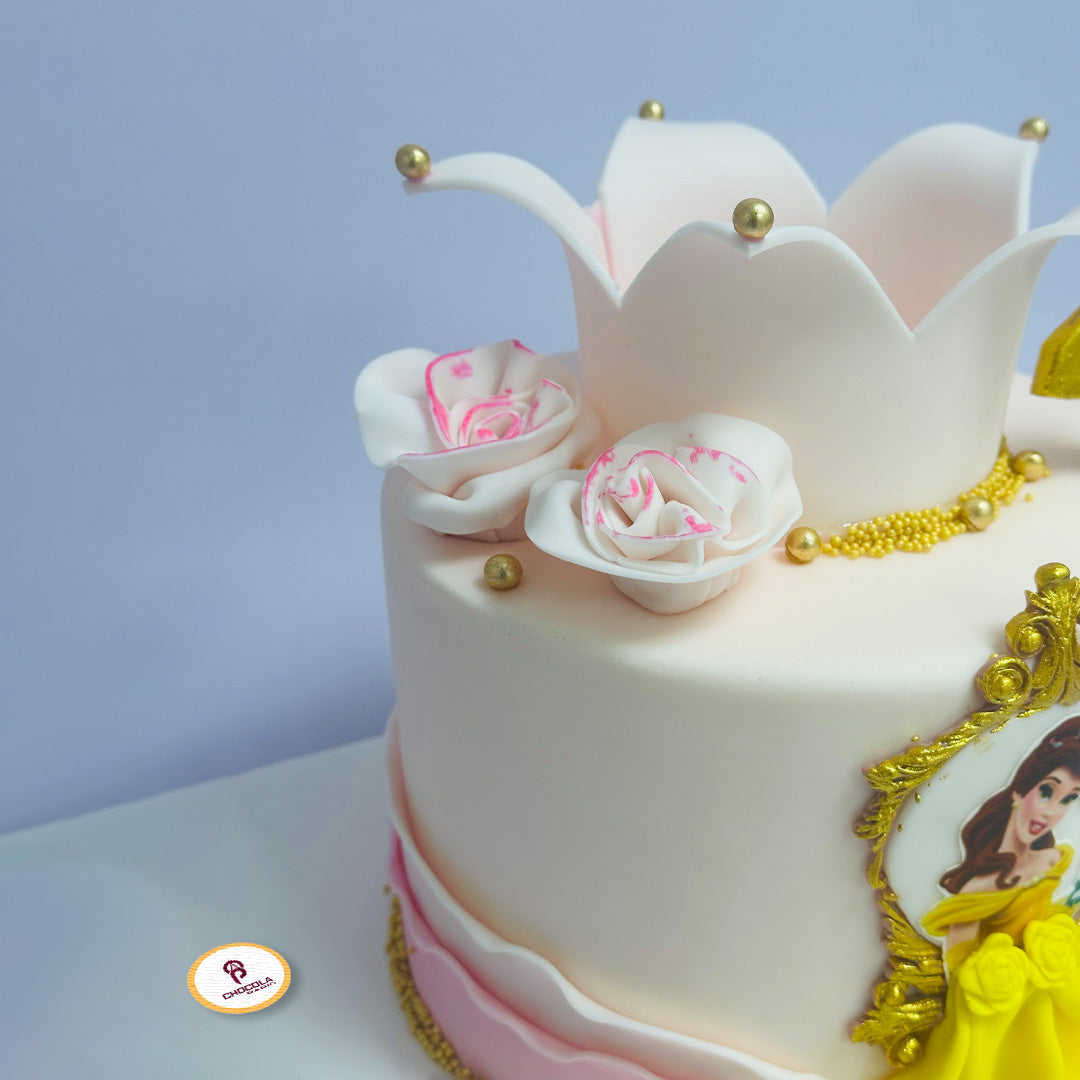 Princess theme cake
