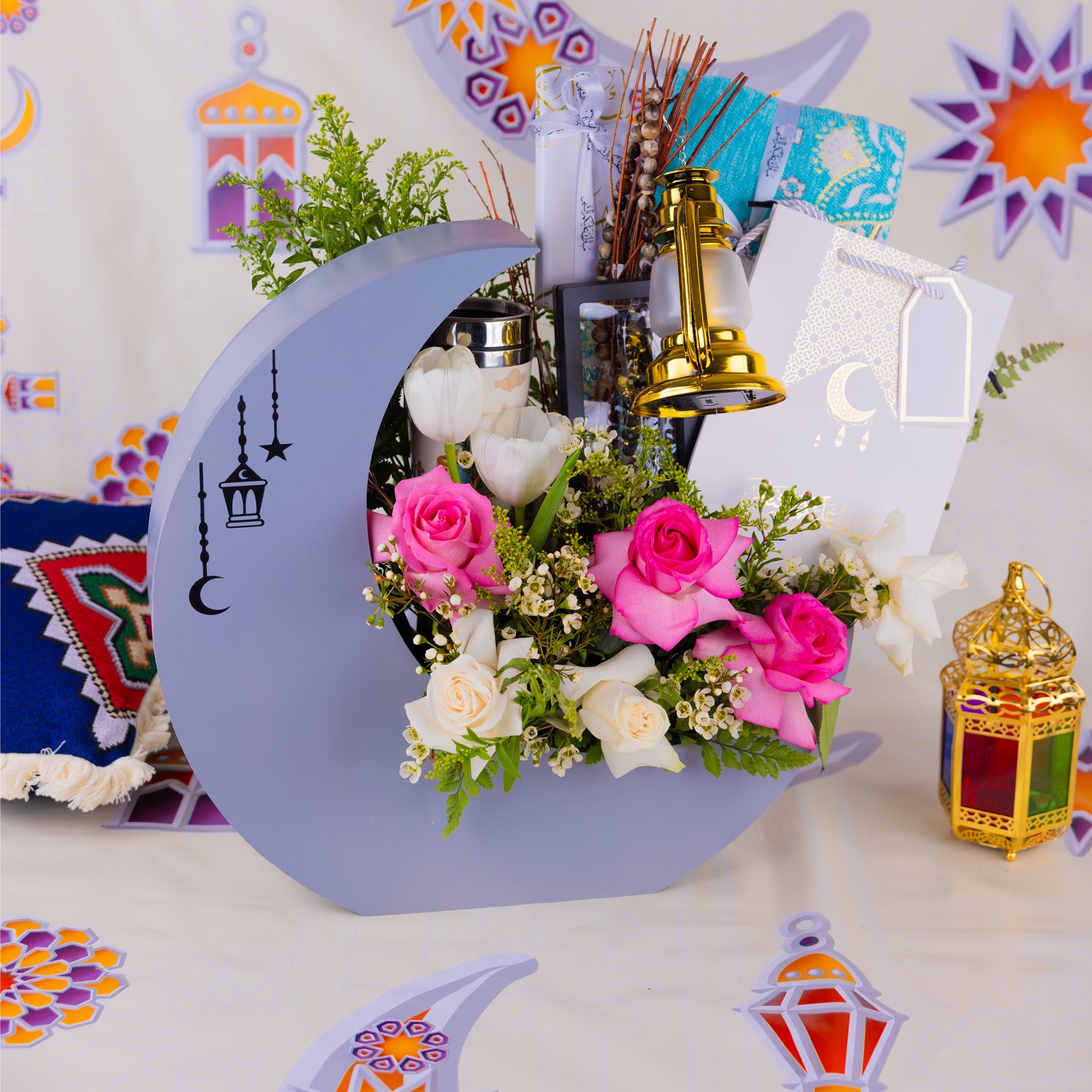 Moonlight Blessings Floral Gift Hamper