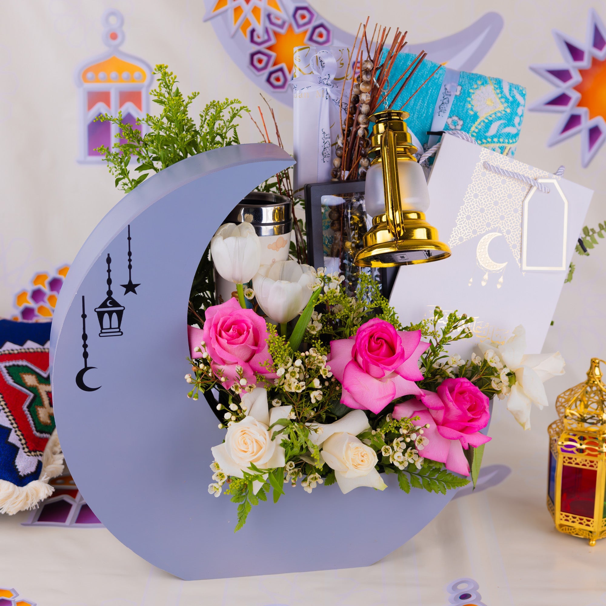 Moonlight Blessings Floral Gift Hamper