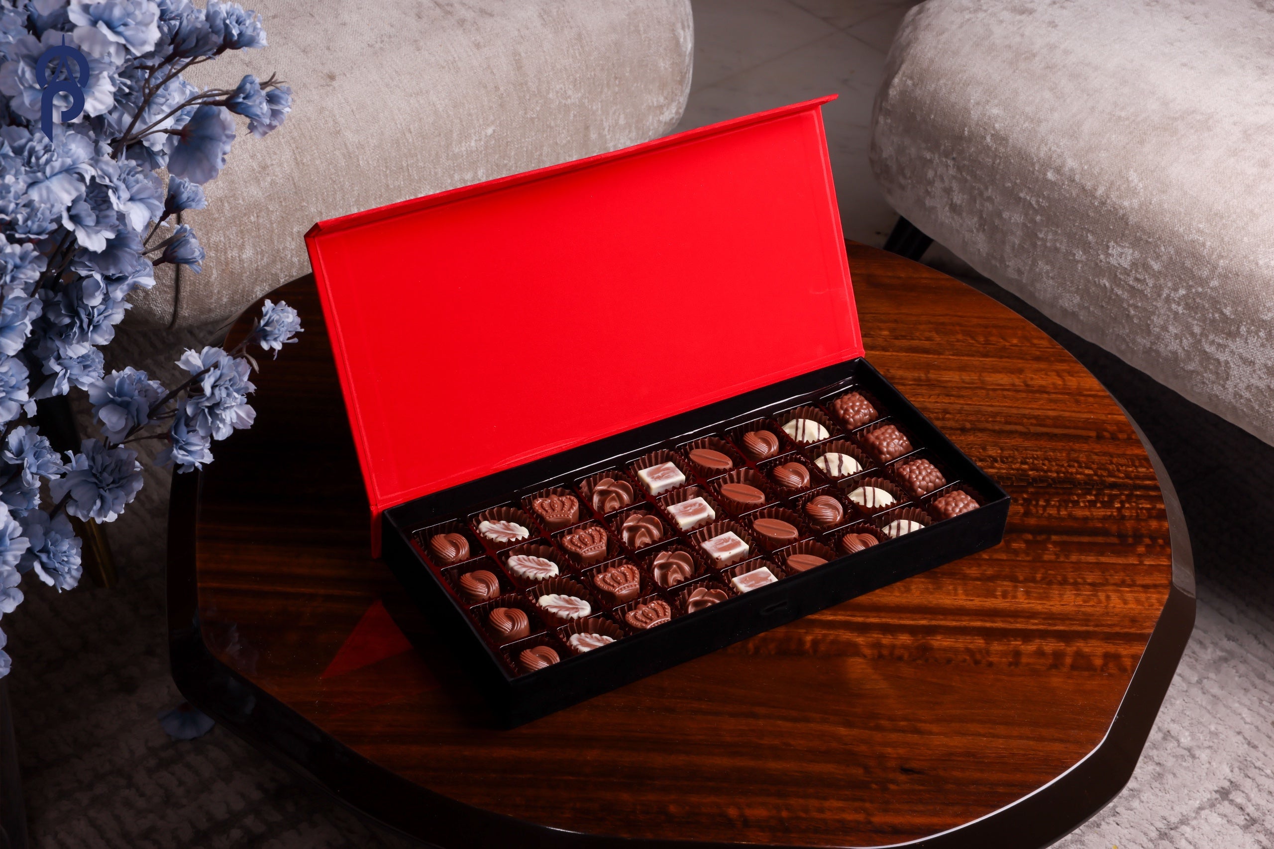 Red Velvet Belgian Chocolate Box 2024