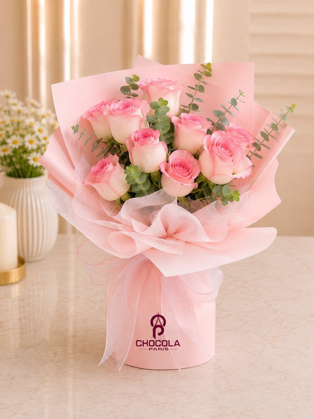 Pink Rose Elegance Bouquet