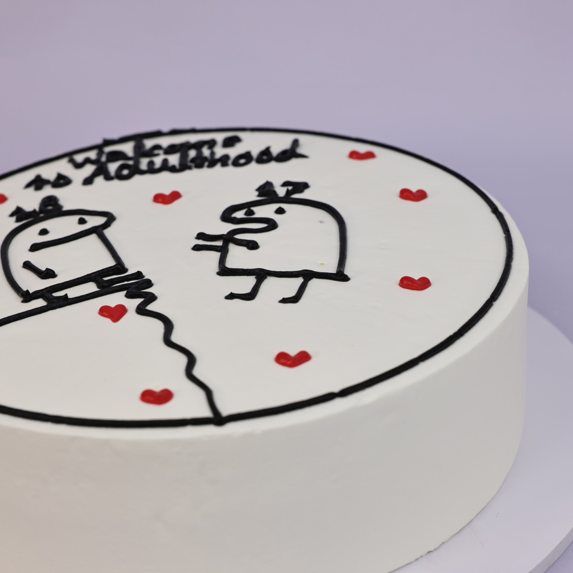 Flork theme Cake