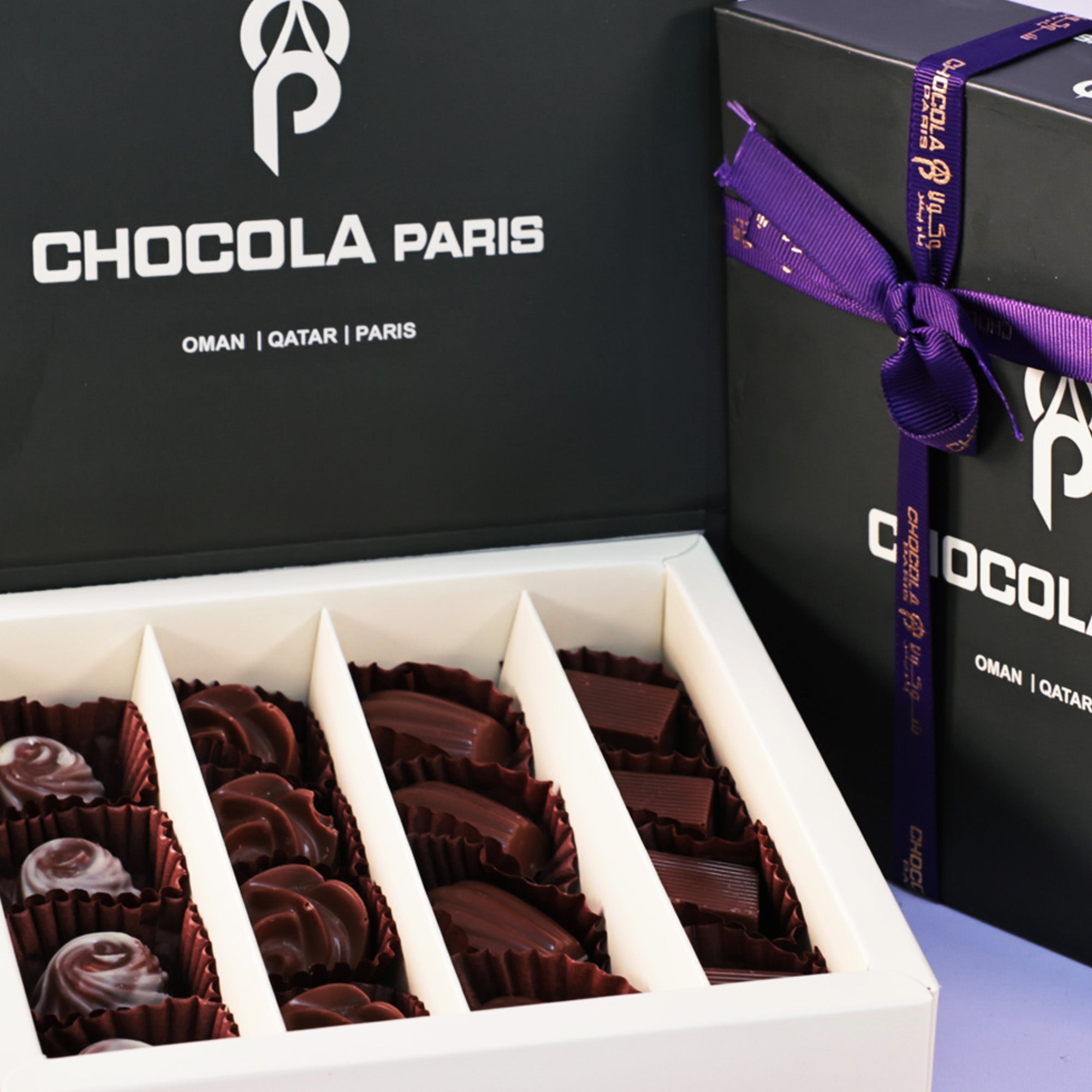 Luxe Red Belgian Chocolate Box (Corporate)
