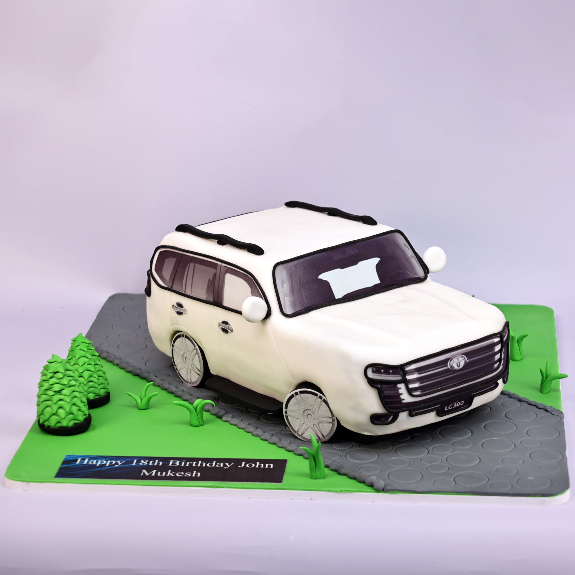 Toyota Land Cruiser Theme Cake