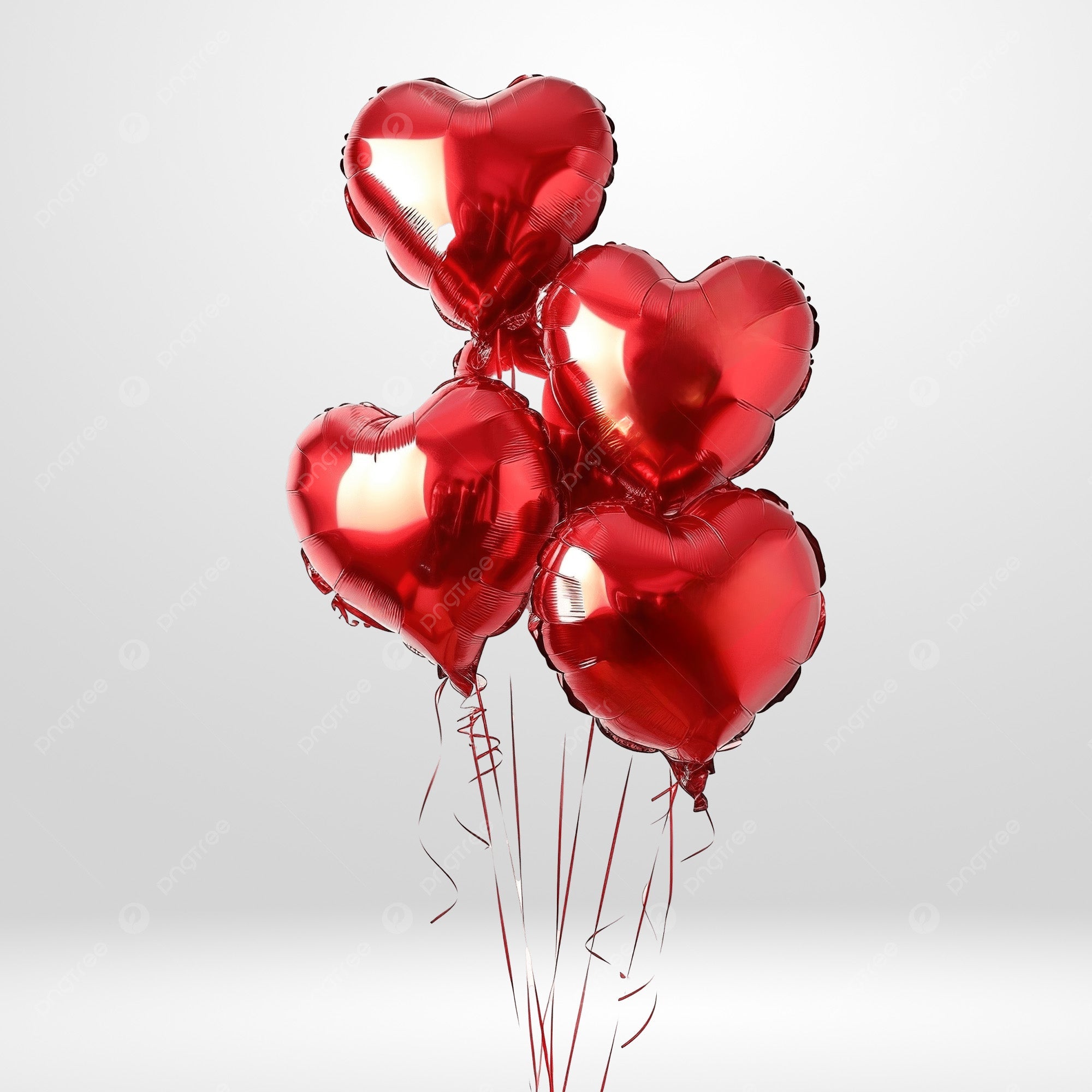 Red Heart Shape Balloon