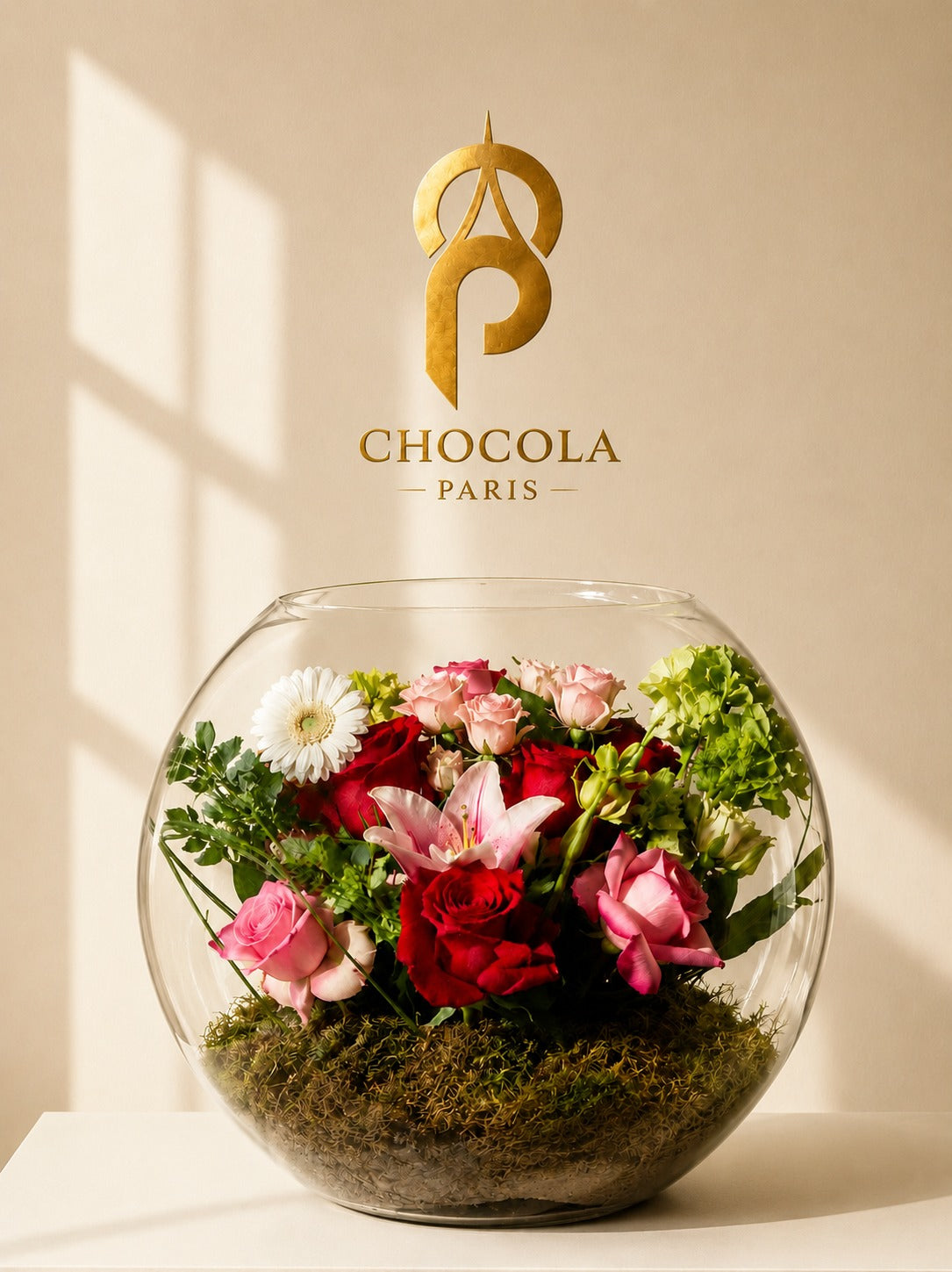 Fishbowl Flower Arrangement