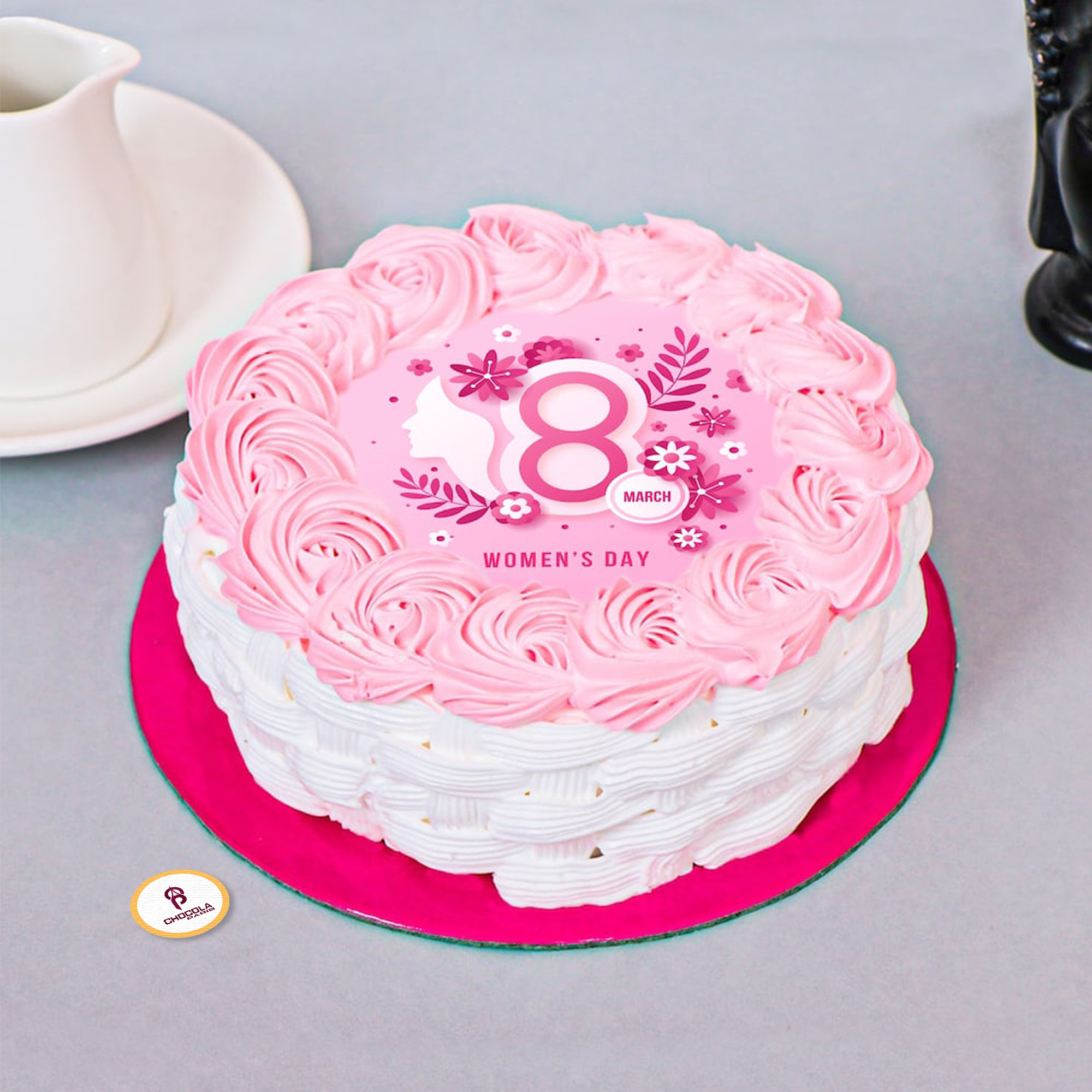 Floral Grace Women's Day Cake
