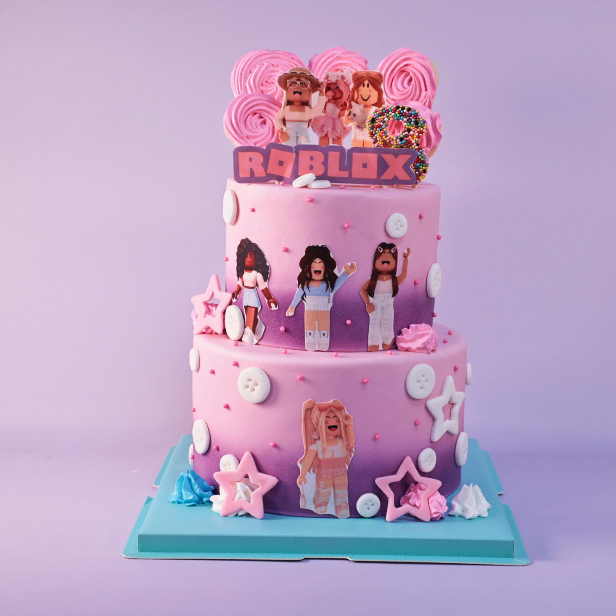 Lady Roblox Cake